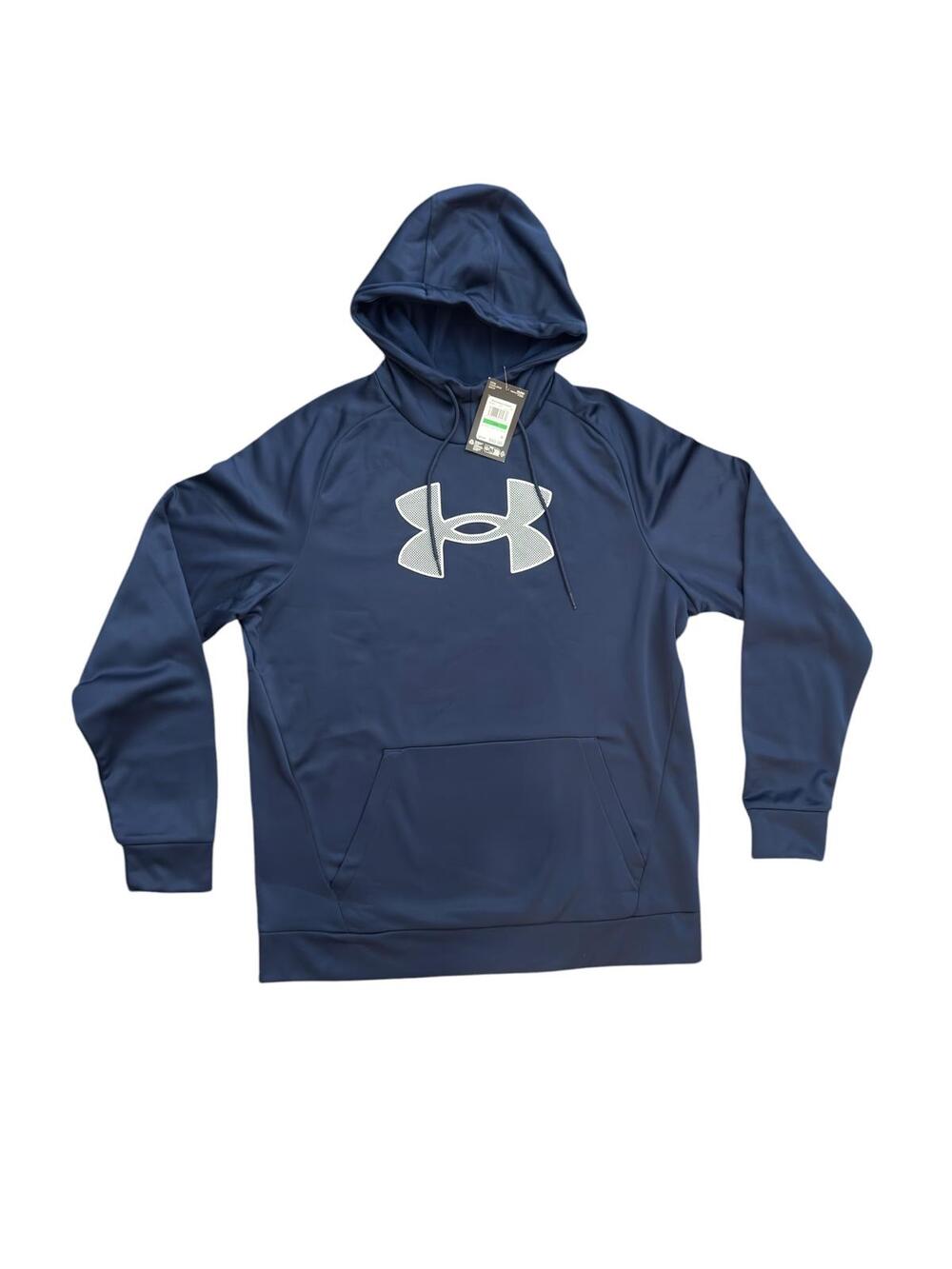 Under Armour Fleece Big Logo Hoodie Navy